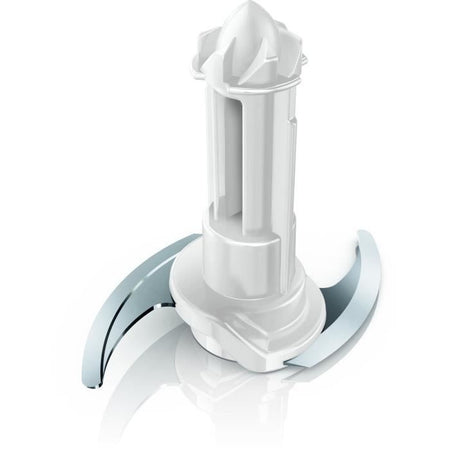 Tritatutto elettrico - PHILIPS - HR1393/00 - 450 W - 0,7 L - 2 lame - Bianco