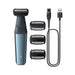 Philips BG3027 05 Rifinitore per il corpo da uomo BLU GRIGIO