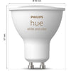 Lampadine LED connesse del marchio PHILIPS, che offrono luminosità regolabile e un'ampia gamma di colori.