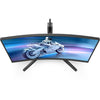 Schermo PC - PHILIPS - Evnia 27M2C5200W - 27 FHD - Pannello curvo Fast VA - 280Hz - 0,3ms - HDMI/DP - Nero