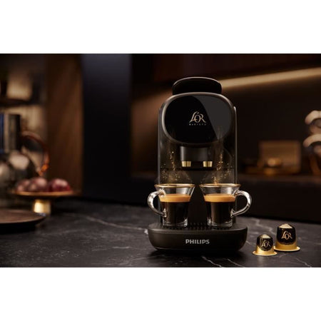 Macchina da caffè a doppia capsula - PHILIPS - L'Or Barista Sublime - LM9012/65 - Nero + 50 capsule incluse