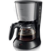 Caffettiera a filtro PHILIPS Daily HD7462 / 20 - Nera e acciaio inox