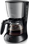 Caffettiera a filtro PHILIPS Daily HD7462 / 20 - Nera e acciaio inox