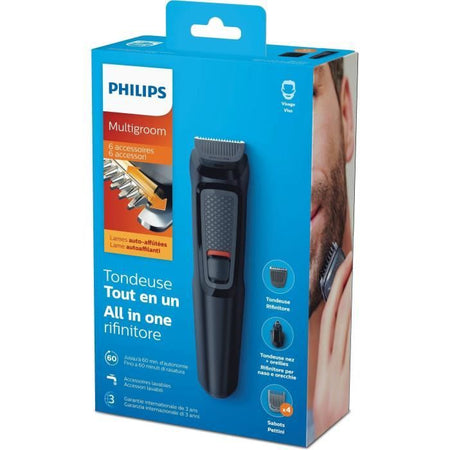 Tagliabordi a batteria Philips Multigroom serie 3000 MG3710