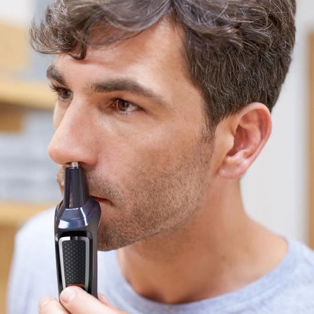 Regolabarba e capelli PHILIPS MG3730 / 15 - Multistyle - 8 in 1 - Lame autoaffilanti - Nero