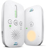 Philips Babyphone DECT SCD502 / 26 - A batteria o a rete - Portata 300 m - Funzione luce notturna