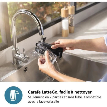 Machine Exprero Automatic Crusher - Philips - Serie 2200 - EP2230/10 - Mat Black - Touch Screen - 3 bevande