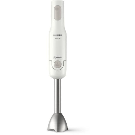 PHILIPS HR2534 / 00 Frullatore a immersione ProMix - 650W - Base in metallo - Misurino incluso - Bianco