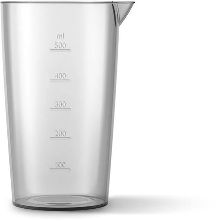 PHILIPS HR2534 / 00 Frullatore a immersione ProMix - 650W - Base in metallo - Misurino incluso - Bianco