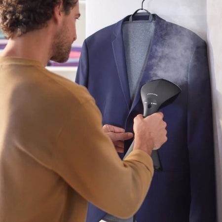 Vaporiera PHILIPS GC800/80 - Cottura a vapore orizzontale o verticale - Serbatoio acqua da 230 ml - Tecnologia De-Calc