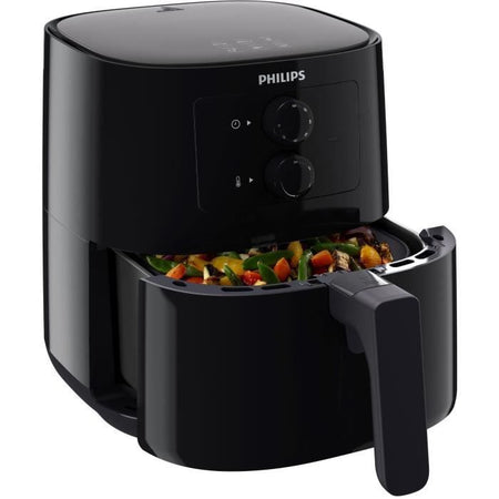 Friggitrice senza olio - PHILIPS - Airfryer L HD9200/90 3000 Series - 4,1 L - 4 persone - 7 preimpostazioni - Nero