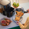 Friggitrice senza olio - PHILIPS - Airfryer L HD9200/90 3000 Series - 4,1 L - 4 persone - 7 preimpostazioni - Nero