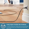 Aspirapolvere con sacco - PHILIPS - XD3100/06 - 900 W - 79 dB - Viola