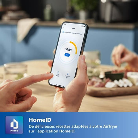 Philips Airfryer XL Oil -free Fryer 3000 HD9270/70, 1,2 kg, tecnologia Air Rapid, 7 Pre -setlements, Black