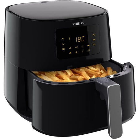 Philips Airfryer XL Oil -free Fryer 3000 HD9270/70, 1,2 kg, tecnologia Air Rapid, 7 Pre -setlements, Black