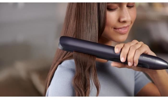 Piastra elettrica per capelli - PHILIPS - BHS752/00 - Serie 7000 bordeaux - Piastra in ceramica