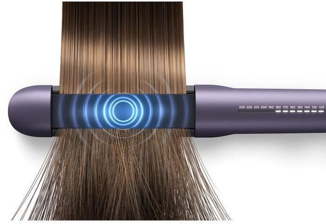 Piastra elettrica per capelli - PHILIPS - BHS752/00 - Serie 7000 bordeaux - Piastra in ceramica