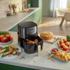 Friggitrice senza olio - PHILIPS - Airfryer L HD9252/70 Serie 3000 - 4,1 L - 4 persone - 7 preimpostazioni - Nero