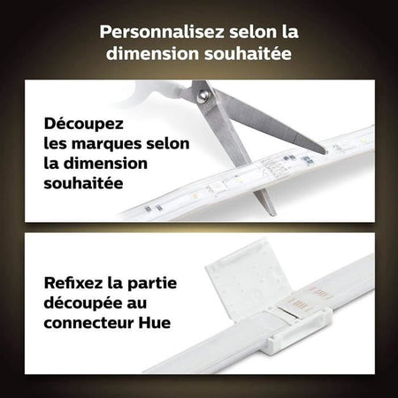 Hue Atmosphere White & Color - Philips - Indoor Lightstrips Plus - 2 m - Bluetooth