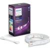 Philips Hue White & Color Innoor Lightsstrips Extension 1M, V4, lavora con Alexa, Google Assistant e Apple Homekit