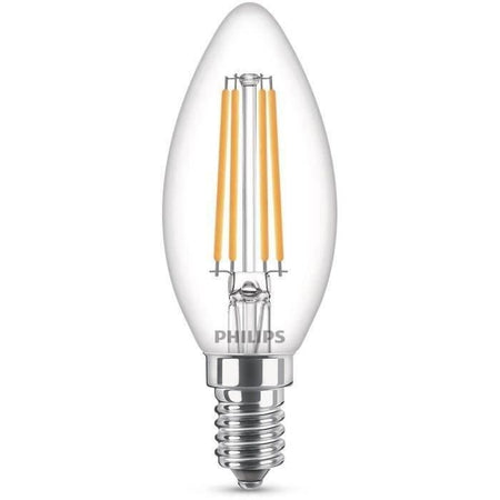 Lampadina LED Philips Equivalente 60W E14 Bianco caldo Non dimmerabile, Vetro