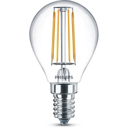 PHILIPS LED Classic 40W Sferico E14 Bianco Caldo Non Dimmerabile