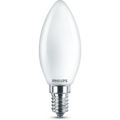 Lampadina LED Philips equivalente 40W B35 E14 bianco caldo non dimmerabile
