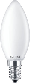 Lampadina LED Philips equivalente 40W B35 E14 bianco caldo non dimmerabile