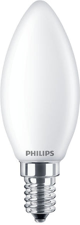 Lampadina LED Philips equivalente 40W B35 E14 bianco caldo non dimmerabile