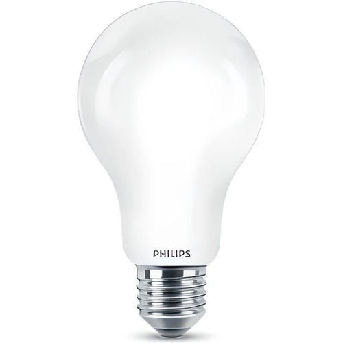 Lampadina LED Philips Equivalente 150W E27 Bianco freddo Non Dimmerabile, vetro