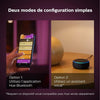 Philips Hue White & Color Ambiance, Bloom, Black, Bluetooth Compatible, lavora con Alexa, Google e HomeKit