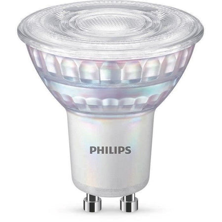 Lampadina LED Philips equivalente 50W GU10, dimmerabile, vetro, set di 2