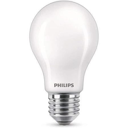 Lampadina LED Philips Equivalent60W E27 Bianco caldo non regolabile, vetro, set di 2