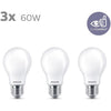 Philips, pacchetto di 3 lampadine a LED E27 60W, bianco caldo