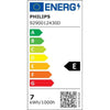 Philips, pacchetto di 3 lampadine a LED E27 60W, bianco caldo