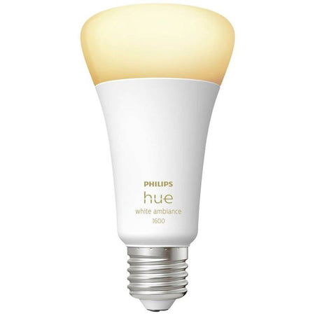 Philips Hue White Ambiance, lampadina LED collegata E27, equivalente 100W, 1600 Lumen, Bluetooth Compatibile