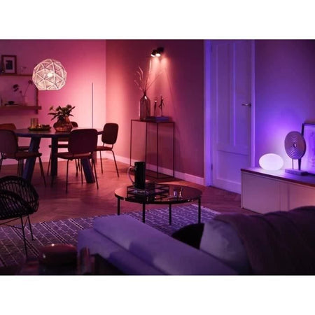 Philips Hue White & Color Ambiance, lampadina LED collegata E27, equivalente 75W, 1100 lumen, compatibile Bluetooth, pacchetto di 2