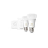 Kit LED di avvio LED collegato Philips Hue White - 10,5W - Lotto 2 E27 - Remoto Hue Controllo