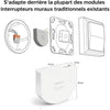 Philips Hue Wall Switch Module, 2, White Pack funziona con Alexa, Google Assistant e Apple Homekit