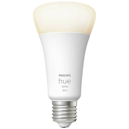 Philips Hue White, LED LED LED LED E27 100W, 1600 Lumen, Bluetooth Compatible, funziona con Alexa, Google, HomeKit