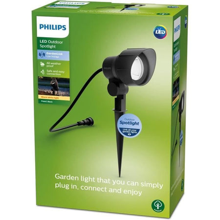 Faretto da esterno PHILIPS Bassa tensione GardenLink 1x6W, 2700K, IP44 - Alimentatore non incluso