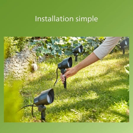 Faretto da esterno PHILIPS GardenLink, 24W, 2700K, IP44