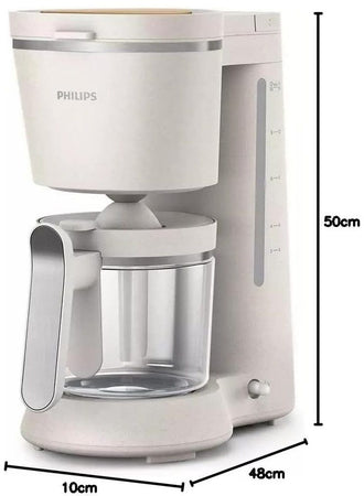 Macchina da caffè filtro - PHILIPS - HD5120/00 - 1,2 L - Bianco opaco - Ecologica