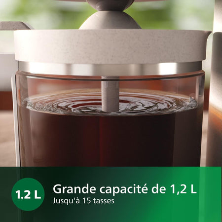 Macchina da caffè filtro - PHILIPS - HD5120/00 - 1,2 L - Bianco opaco - Ecologica