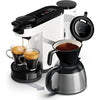 Macchina da caffè 2 in 1 switch senseo philips hd6592/05, 2 in 1 con filtro e pod, versi isolati, crema plus