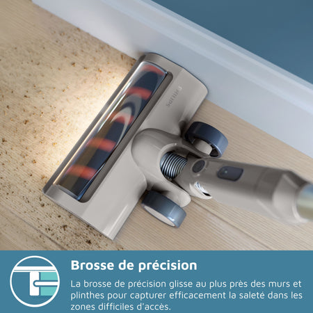 PHILIPS XC2011/01 PowerCyclone 7 - Aspirapolvere senza fili - Fino a 40 minuti di durata della batteria