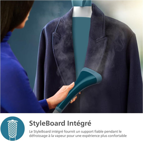 Vaporiera verticale - PHILIPS - STE1040/20 - 1800 W - 3 impostazioni - Blu