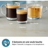 Macinacaffè automatico per macchina espresso - PHILIPS - EP2225/10 - 1500 W - 275 g di chicchi - Nero opaco