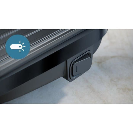 Tostiera - PHILIPS - HD2331/90 - 750 W - Piastre triangolari - Nero
