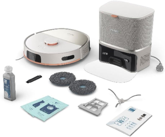Aspiradora robot PHILIPS XU5100/20 - 10000 Pa - Vaciado automático - Navegación láser